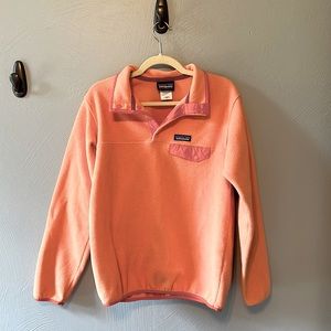 Women’s Patagonia Synchilla Pullover - Tangerine